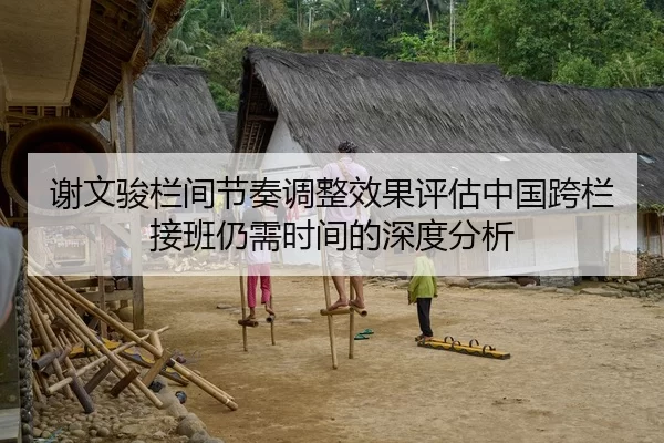 谢文骏栏间节奏调整效果评估中国跨栏接班仍需时间的深度分析（huatihui）